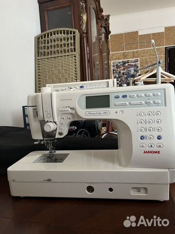 Швейная машинка janome memory craft 6600