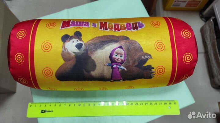 Игрушка Подушка- антистресс Маша и Медведь