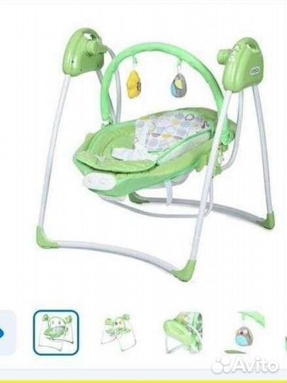 Качели Babyton Funny Time 2в1 электронные