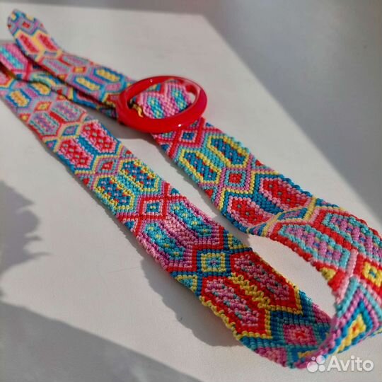 Ремень плетёный