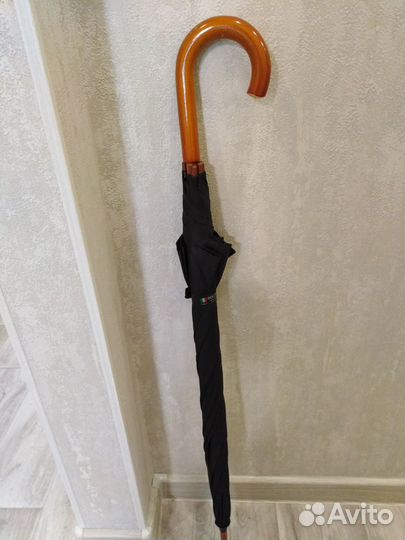 Зонт трость черный