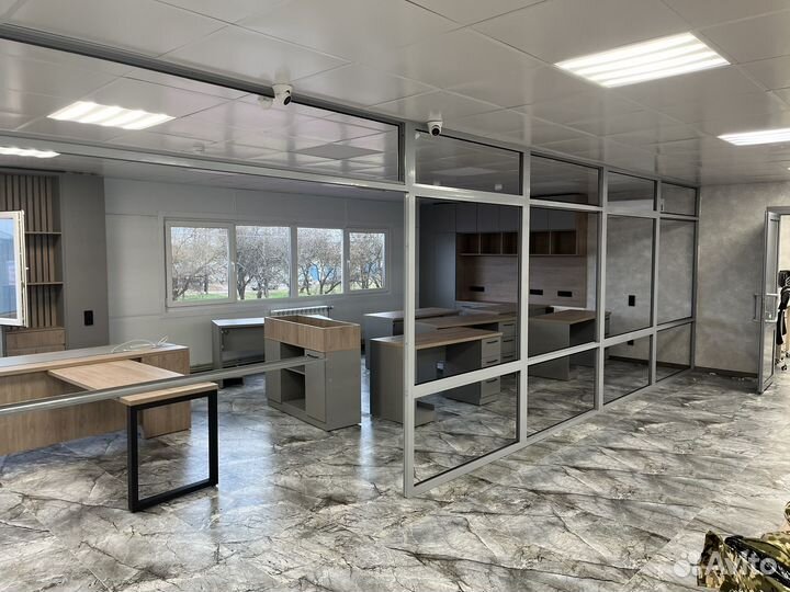 Перегородка алюминий