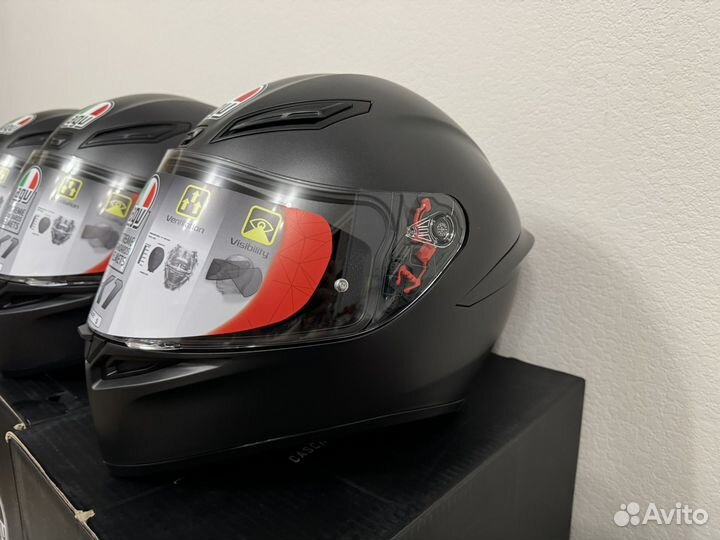 Шлем AGV K1 black matt оригинал