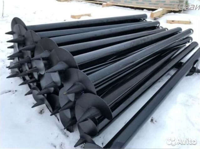 Монтаж свай