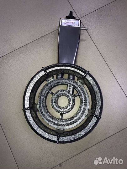 Газовая горелка двухконтурная(чугунная)