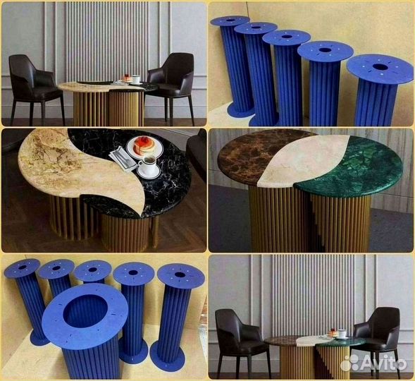 Подстолье металлическое / Подстолье для стола лофт