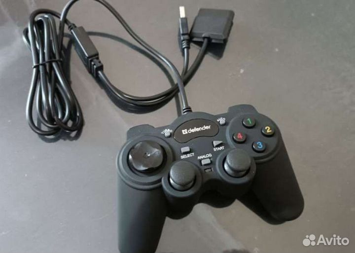 Универсальный геймпад для пк и Playstation 1,2,3