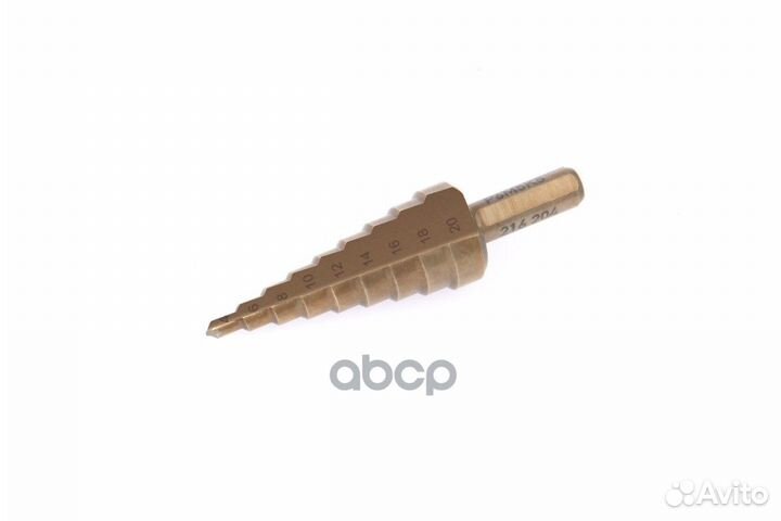 Сверло ступенчатое по металлу Р6М5К5 4 0-20 0