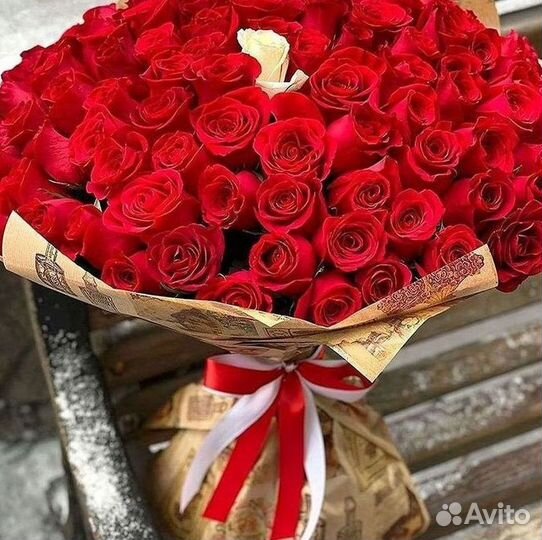 Длинные высокие розы 110 150 160 180 200 см