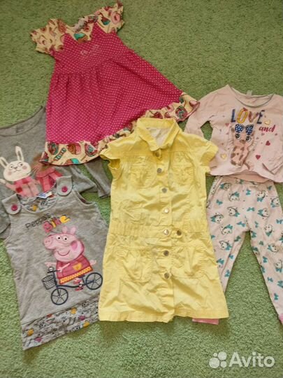 Одежда для девочки пакетом 92 -98