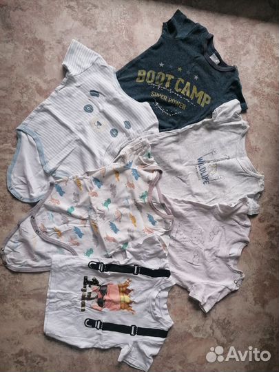 Детские вещи пакетом на мальчика 80 86