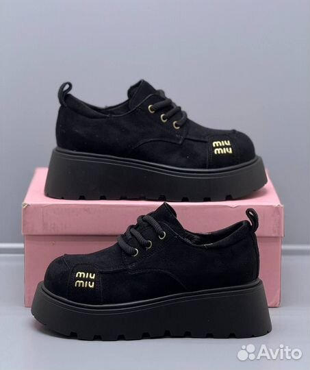 Полуботинки женские MIU MIU