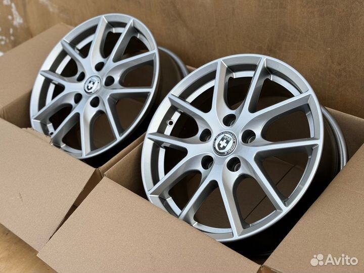 Диски R16 5x108 HRE P101 Серебро Ford Volvo Geely