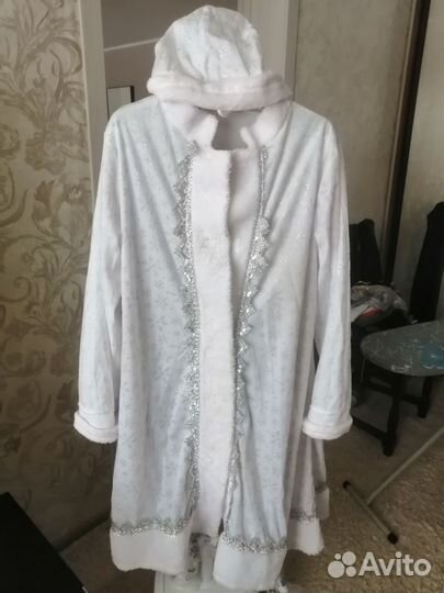 Костюм деда мороза и снегурочки бу