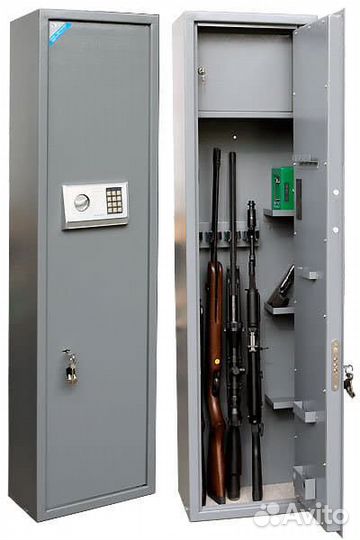 Сейф оружейный с электронным замком. Сталь 2 мм