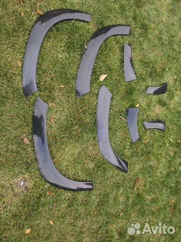 Накладки на арки renault duster 1, дорестайлинг