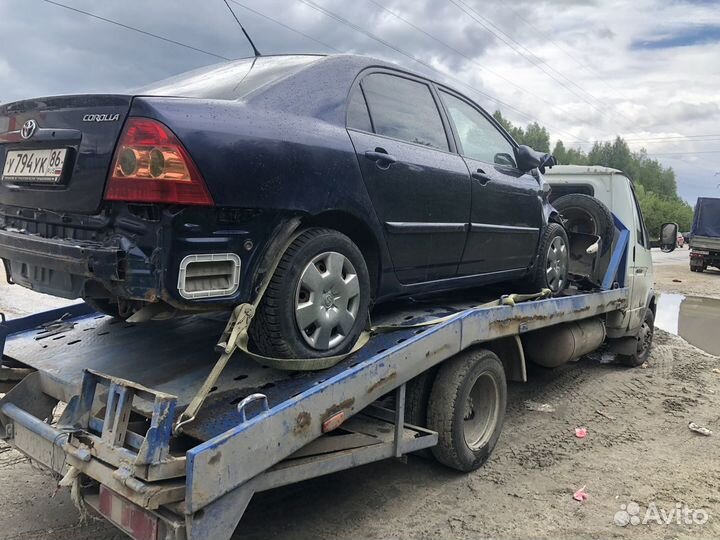 Toyota corolla 120 задние крылья