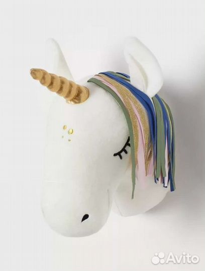 Настенный декор, единорог h&m