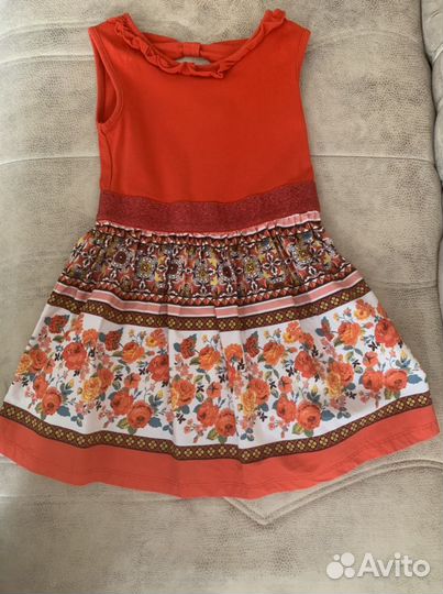 Платье для девочки 104-110 см