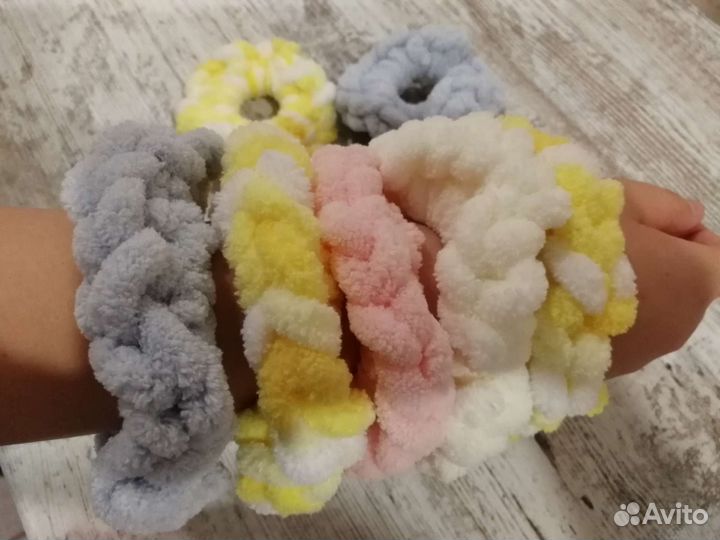 Резинки для волос ручной работы