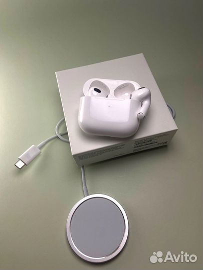 Беспроводные наушники AirPods 3+чехол