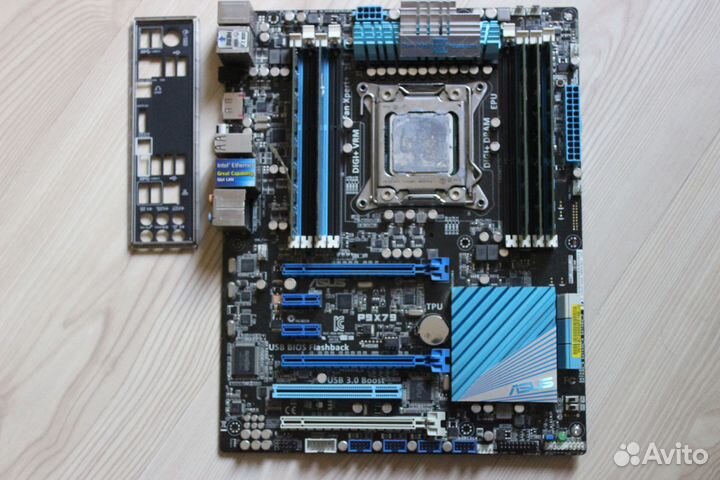 Набор asus x79 lga2011 c core i7 4.3 Ghz и 16gb
