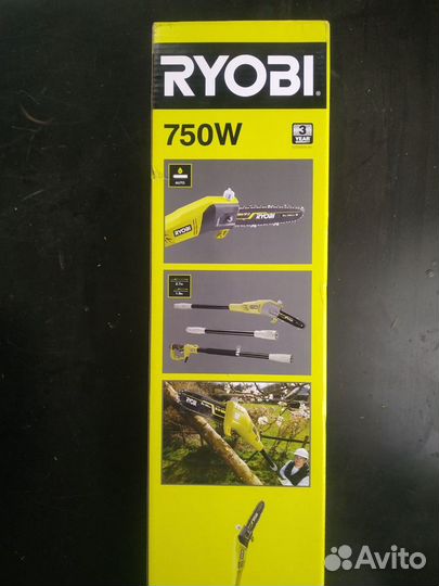 Новый высоторез электрический Ryobi rpp750s