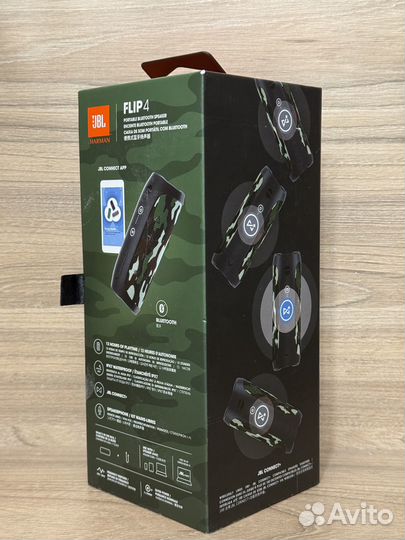 Колонка JBL Flip 4 цвет камуфляж