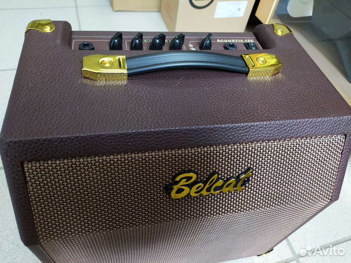 Гитара классическая новая, комбо усилитель