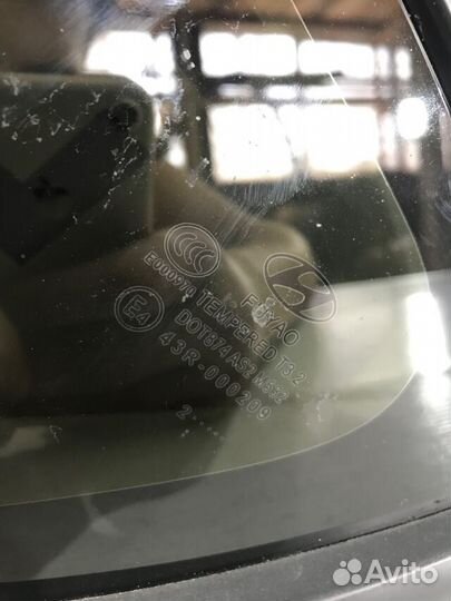 Форточка левая hyundai solaris 1 1.6 мт хетчбек