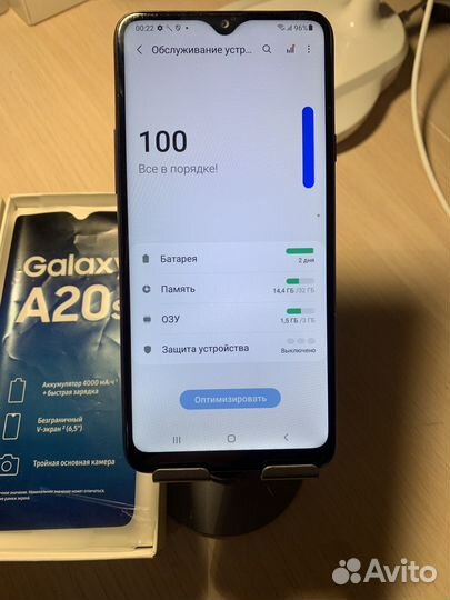 Samsung Galaxy A20s, 3/32 ГБ