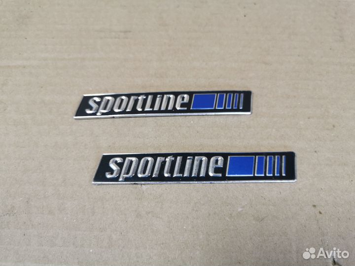 Шильды Sport Line на Mercedes W124. Оригинал