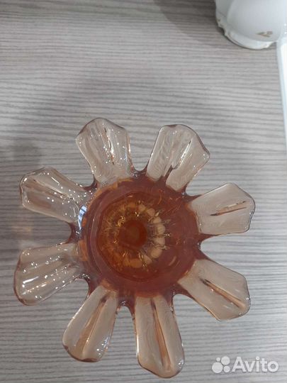 Вазы цветное стекло ссср, Чехия