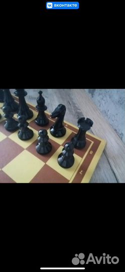 Шахматы пластмасса винтаж СССР