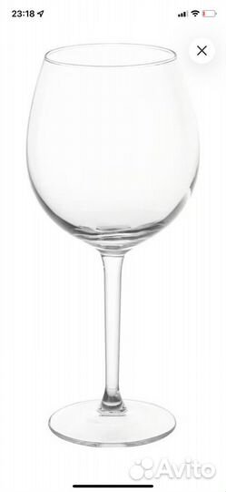 Бокал IKEA хедерлиг