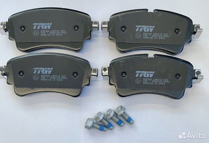 Тормозные колодки задние Audi A4, A5, A6, Q5, Q7