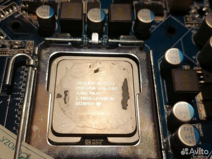 Материнская плата 775 ddr2