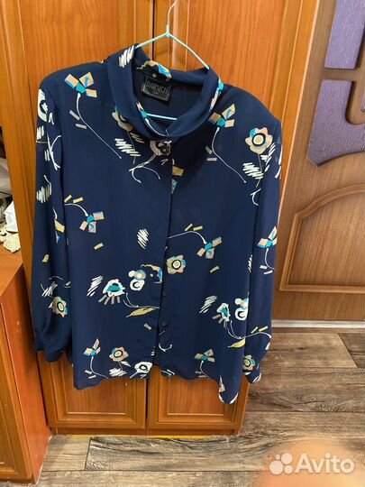 Костюм блузка с юбкой и с поясом р54-56