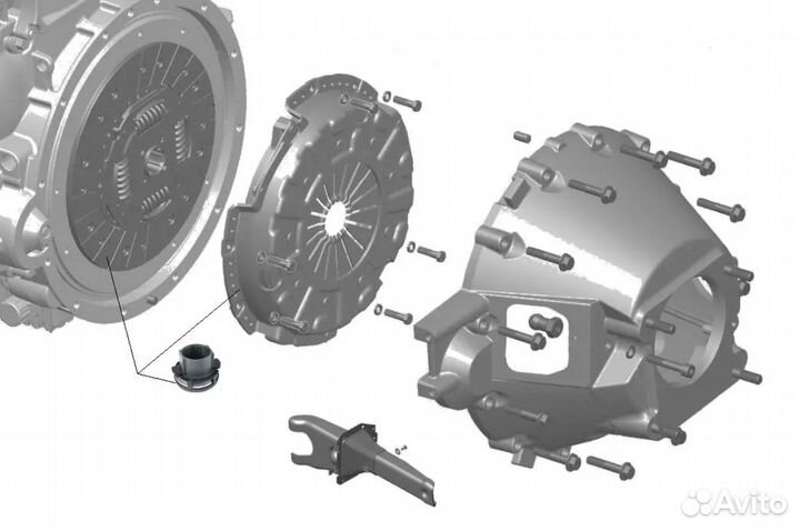 Диск сцепления газель камминз 201878005456