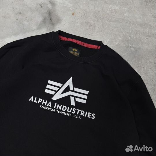 Свитшот Alpha Industries оригинал
