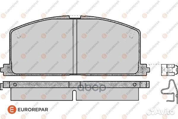 Колодки тормозные toyota camry/carina/celica/CO