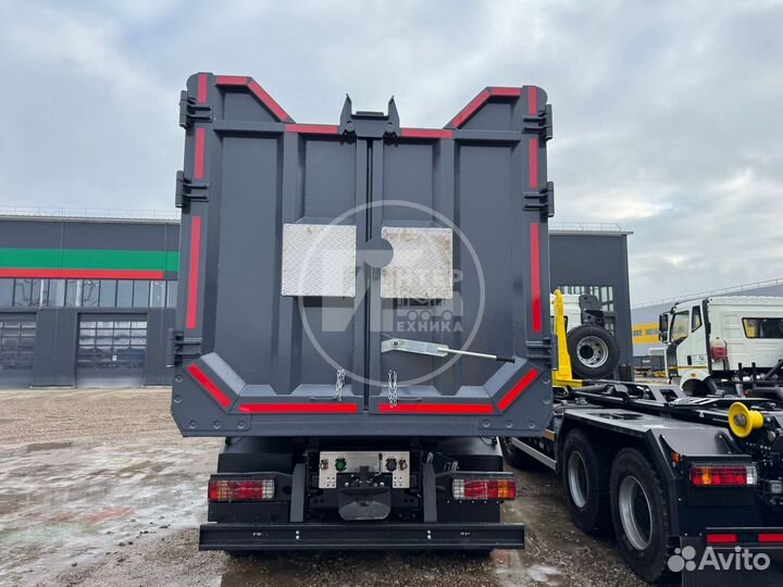 Ломовоз FAW J6 CA3250 с КМУ Велмаш-С, 2025