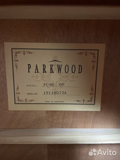 Гитара parkwood