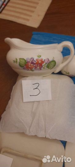 Салатники, тарелки времен СССР 1950-60гг