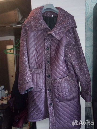 Пальто тёплое осеннее