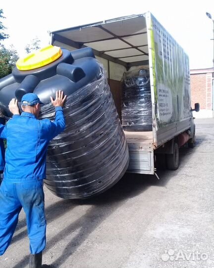 Бочка пластиковая 3000 л для воды полив