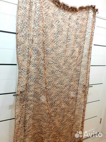 Шторы (сетка) 2шт х 1,3м (2,6м)