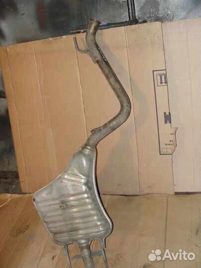 Часть глушите 2214911100 Mercedes s w221 13г