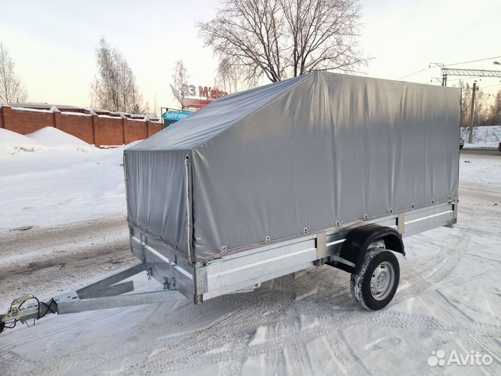 Прицеп 3500х1500 новый с тентом