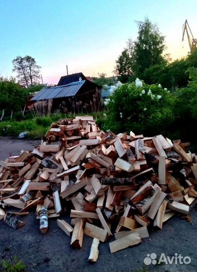 Дрова качественные от 1 куба любых пород древесины